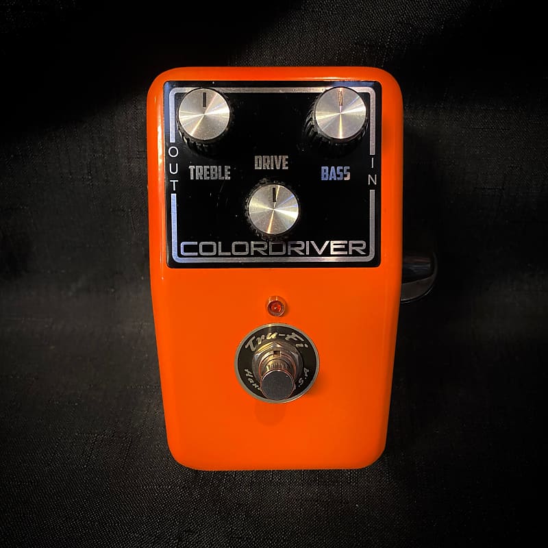 Used Tru-Fi Colordriver 9V Fuzz/Overdrive Pedal - Orange