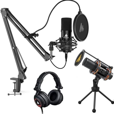 Mic and headphone set new arrivals