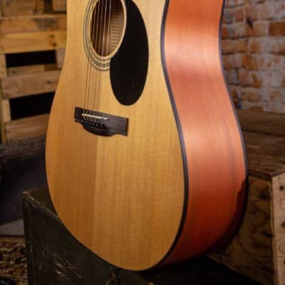 Jasmine S35 Dreadnought Acoustic Guitar. Natural Finish image 4