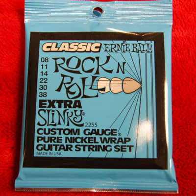 Ernie Ball 2255 Classic Pure Nickel Extra Slinky Electric Guitar