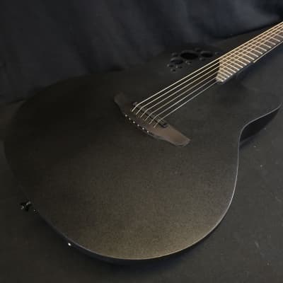 Ovation E-Acoustic Guitar Elite TX Super Shallow 1868TX-5-G w/Generic Gig Bag for sale