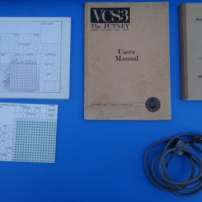 EMS VCS3 1969 + Crickewood DK2 + documents , fully serviced, many mods image 1