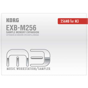 Korg EXBM256 256 MB Memory Expansion for M3