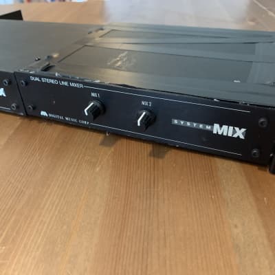 (2) Digital Music Corp System Mix - Dual Stereo Line Mixer & Rack Shelf (Like Suhr, RJM, etc) image 2