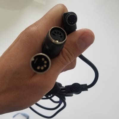  TNP MIDI Cable (25FT) - 5 Pin DIN Male Audio MIDI to MIDI  Connector Interface Jack Plug Wire Cord : Musical Instruments