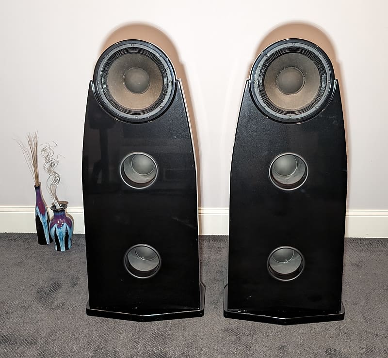 Emerald Physics CS2.3 MK2 Speakers - Black Gloss - Fully Tested  			