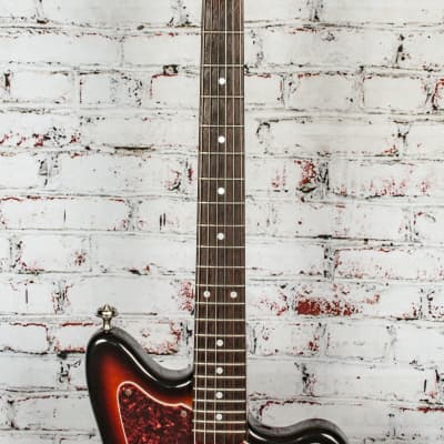 Squier - MIJ Vista Series Jagmaster - Solid Body HH Electric Guitar, Sunburst - x5794 - USED image 3