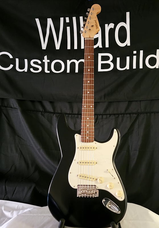 FIRE SALE WCB Gloss Black Nitro Strat Fender Custom Shop Texas Special Pickups image 1