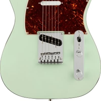 Fender Ultra Luxe Telecaster. Rosewood Fingerboard, Transparent Surf Green image 2