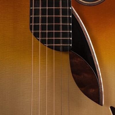2013 Mirabella Trapdoor model "Bourbon on the Rocks" Acoustic Archtop image 17