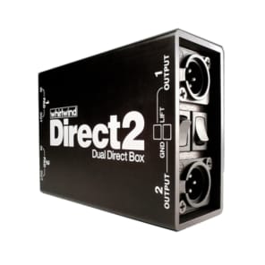Whirlwind DIRECT2 2-Channel Direct Box w/ Ground Lift