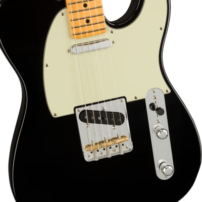 Fender American Professional II Telecaster Electric Guitar in Black image 2