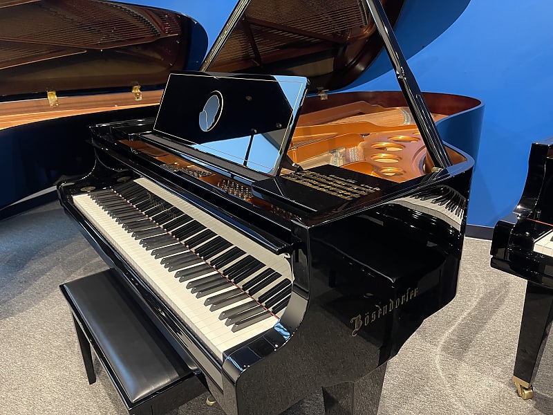 Bosendorfer Grand Piano Oscar Peterson Signature Edition 200VC with DKV Enspire  2016 Polished Ebony image 1