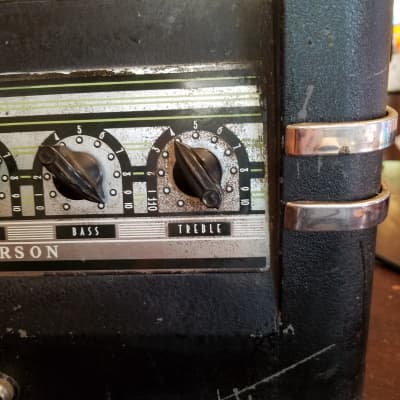 Thordarson T-31W25AX 25 Watt Tube PA Amp 6L6 T31W25AX 1950 - Black wrinkled paint image 6