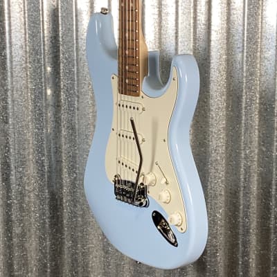 G&L USA BTO Legacy Sonic Blue Guitar & Bag #7083 image 7