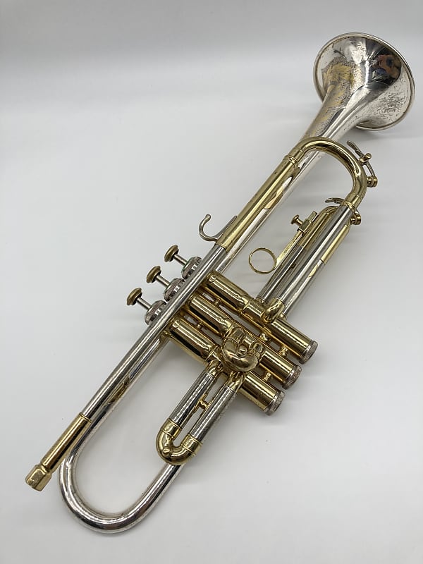1952 Lacquer Reynolds Model 51 Professional "Sterling Deluxe" Bb Trumpet image 1