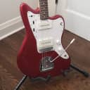 Squier Vintage Modified Jazzmaster w/ Professionally Installed Mastery Bridge - 2018 Candy Apple Red