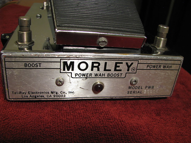 ギター MORLEY POWER WAH BOOST PWB MORLEY - Power Wah Boost #PWB Silver - Old School | Reverb