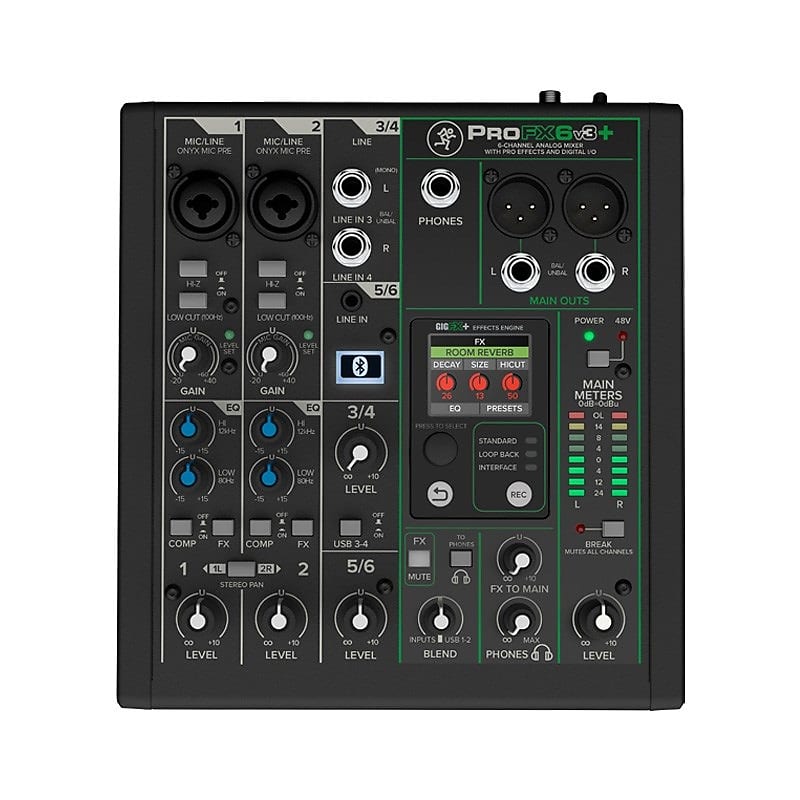 MACKIE ProFX6v3+ [6-channel analog mixer with built-in | Reverb UK