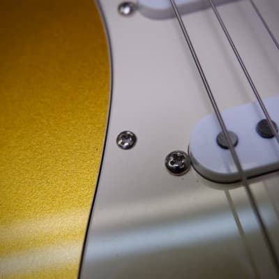 Los Gatos Guitars Model-S #LG1152 Gold Metallic image 24