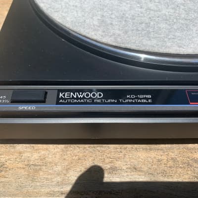 Vintage Kenwood KD-12RB Belt Drive Turntable - Needs Stylus - For Parts image 2
