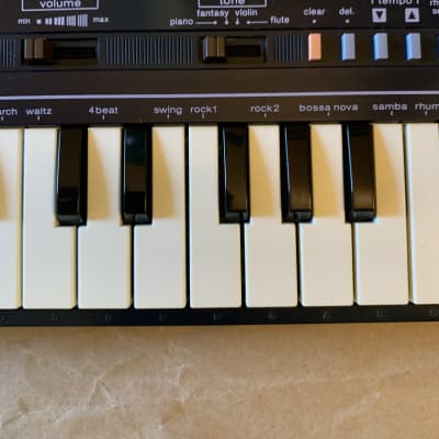 Casio PT-1 29-Key Mini Synthesizer 1982 - 1988 - Black EC with Users Manual Booklet image 6