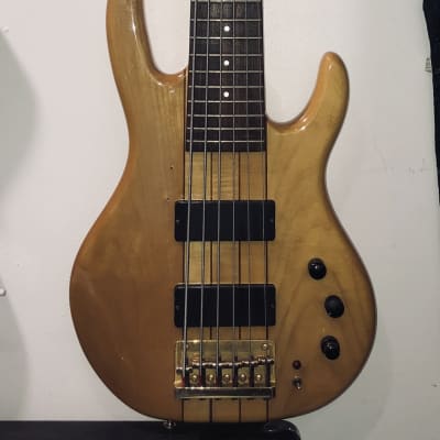 Hohner B Bass VI Six String Bass W/ Fitted Aluminum Case Natural image 1