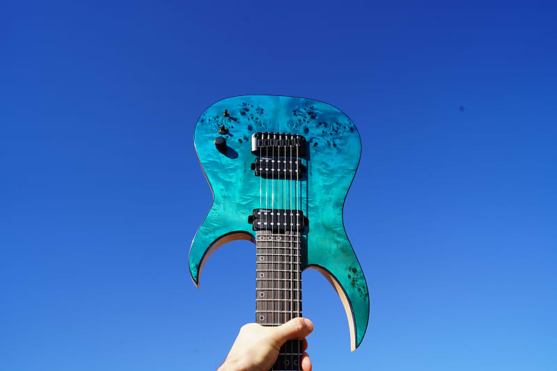 Schecter Diamond Series Keith Merrow KM-7 MK-III Artist L Lagoon Fade  7-String Electric Guitar (2024)