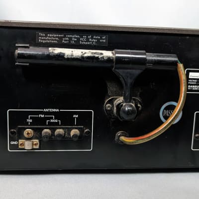 Vintage Sansui TU-517 HiFi Stereo AM/FM Tuner - 1978 Black image 8