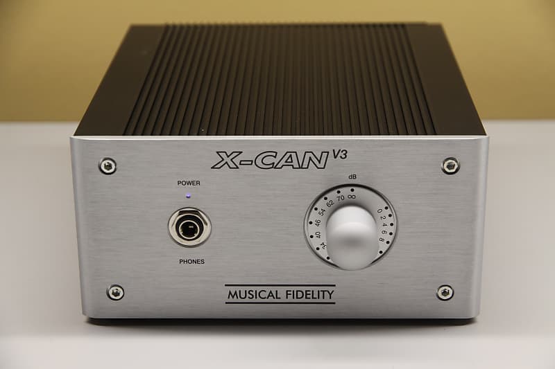 MUSICAL FIDELITY X-CAN v3 Class A Hybrid Headphone Amplifier  			