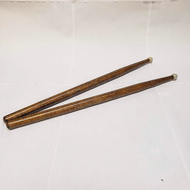 NOS Regal Corps by Calato (Regal Tip) Nylon Ball Tip Drum Stick Pair - 662