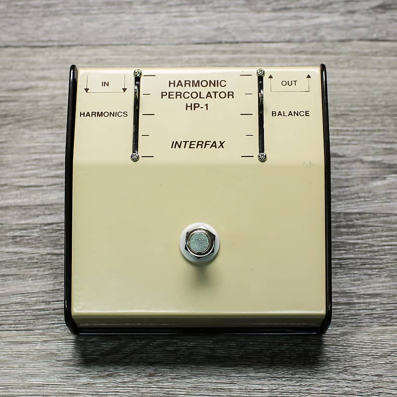 INTERFAX Harmonic Percolator HP-1 希少 レア Interfax HP-1 Harmonic Percolator — Electrical Audio