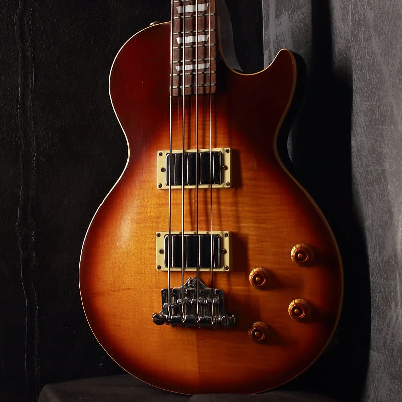 Epiphone Les Paul Deluxe Bass Tobacco Sunburst 1997 | Reverb