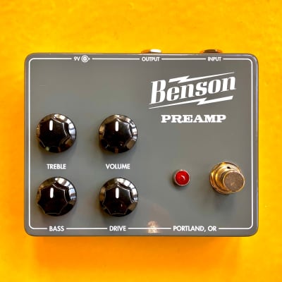 Reverb.com listing, price, conditions, and images for benson-amps-preamp-pedal
