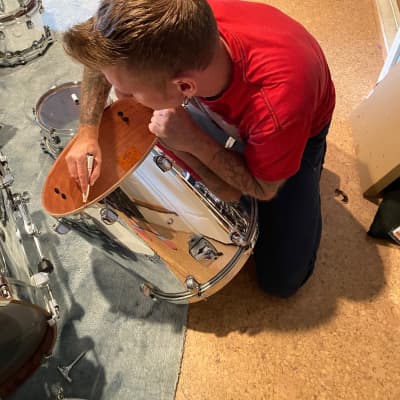 Tama Star Classic Bubinga Owned and Signed By Brann Dailor Of Mastodon image 16