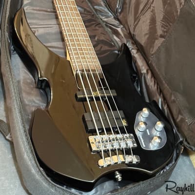 Warwick Rockbass Vampyre 5 String Black Electric Bass Guitar w/ Gig Bag image 7