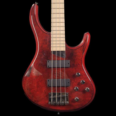 MTD Kingston Z 4-String Bass Guitar - Trans Cherry for sale