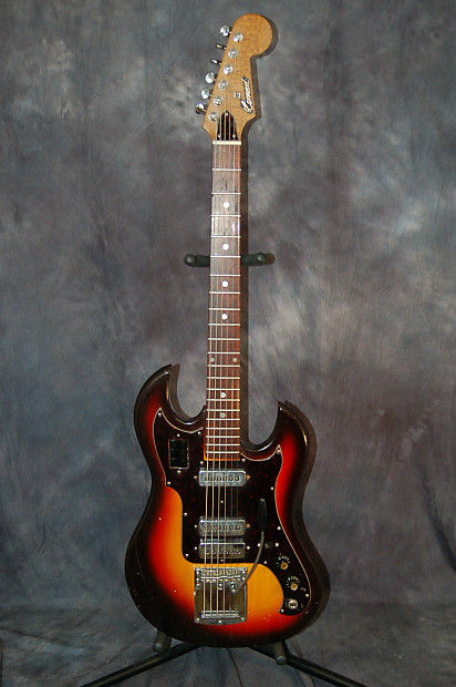 Conrad Bison Baritone 3 Pickups Whammy New Gigbag 1960's