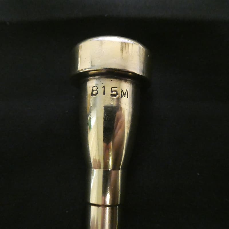 Monette B15M Trumpet Mouthpiece in Gold Plate! Lot SS10 | Reverb