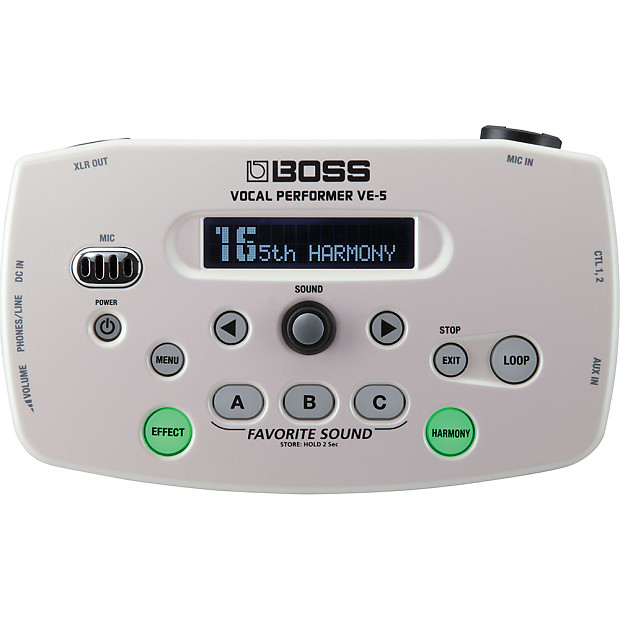 Boss VE-5-WH Vocal Performer image 1