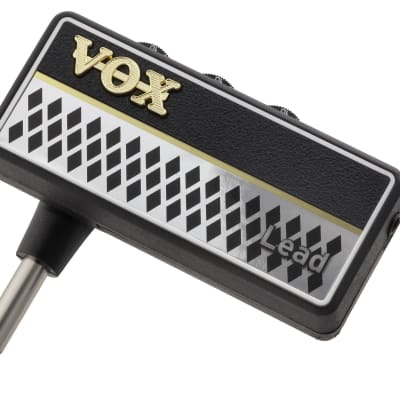 Vox amPlug 2 Lead Battery-Powered Guitar Headphone Amplifier 2017 - Present - Black / Chrome image 1