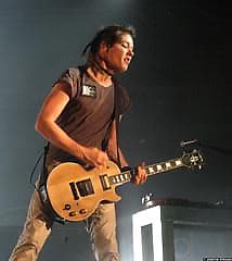 1996 Gibson Les Paul Custom NINE INCH NAILS NIN (owned and played on tour by Robin Finck image 1
