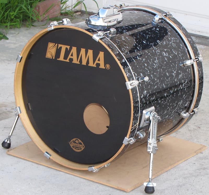 TAMA STARCLASSIC PERFORMER BIRCH BASS DRUM BLACK MAGIC 22” Reverb UK