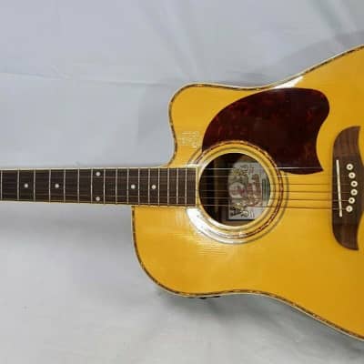Oscar Schmidt by Washburn Dreadnaught Acoustic Guitar Model OG2CE/N - Nice! for sale