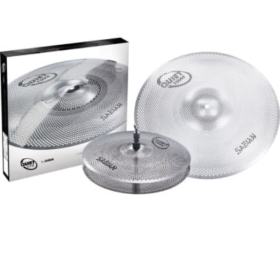 SABIAN Quiet Tone Practice Cymbals Set QTPC501 image 1