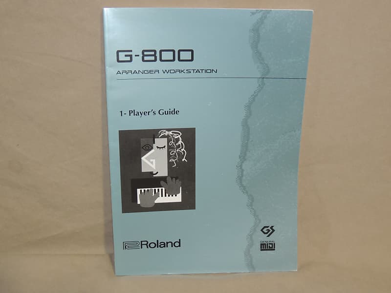 Roland G-800 Owners Manual [Three Wave Music] imagen 1