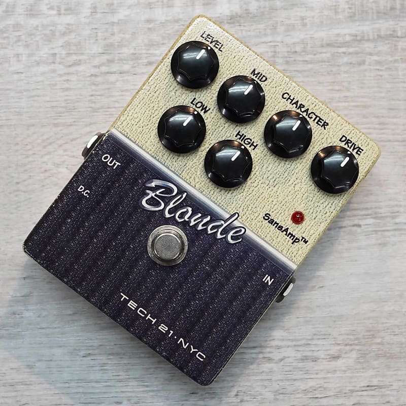 ギター TECH21 Blonde Tech 21 SansAmp Character Blonde v2 Overdrive - Perfect Circuit