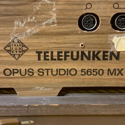 Telefunken Opus Studio 5650 MX (1960's) Tube Stereo Receiver image 5