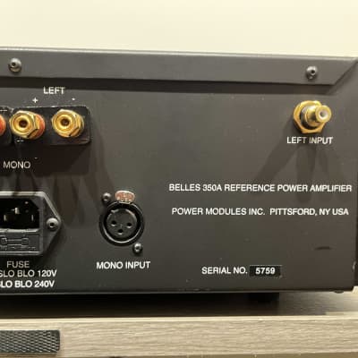 Belles 28A Reference Preamp & 350A Reference Power Amp Stack image 22
