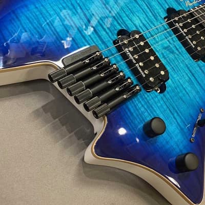 Strandberg Boden J-Series J6 Standard 5A Flame Maple (Blue Burst